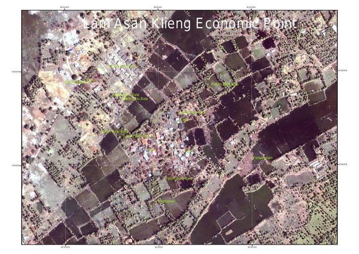 Cuplikan layar peta : Lam Asan Klieng Economic Point