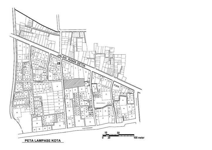 Cuplikan layar peta : Lampase Kota Map