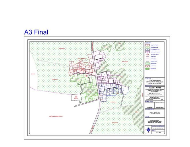 Cuplikan layar peta : Lampisang Map