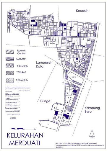Cuplikan layar peta : Merduati Map
