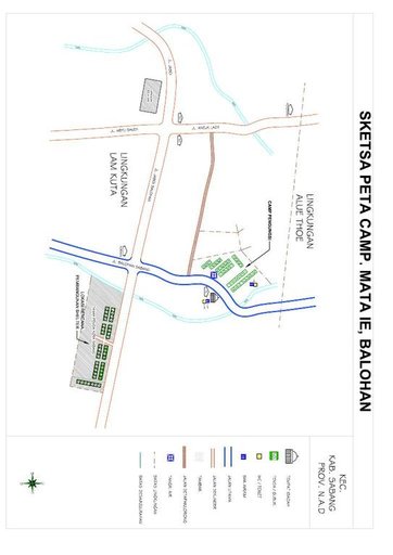 Cuplikan layar peta : Sketsa Peta Camp Mata Ie Balohan