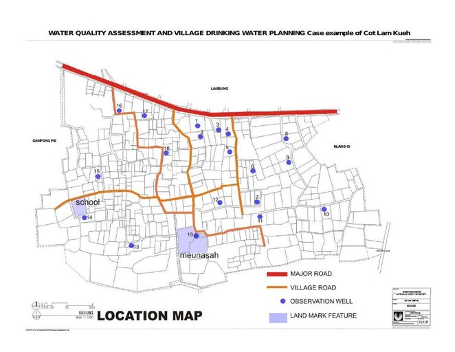 Cuplikan layar peta : Water Quality Assessment And Village Drinking Water Planning