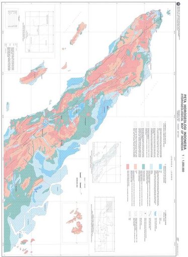 Cuplikan layar peta : Peta Hidrologi Indonesia/Hydrological Map Of Indonesia (Sumatra) - (Very Big File, Right Click And Save As) 