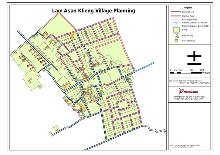 Cuplikan layar peta : Lam Asan Klieng Village Planning