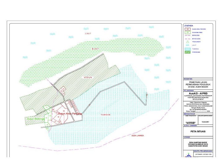 Cuplikan layar peta : Gampong Baroe