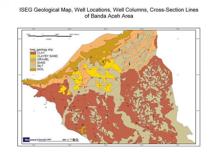 Cuplikan layar peta : Banda Aceh ISEG Geological Map