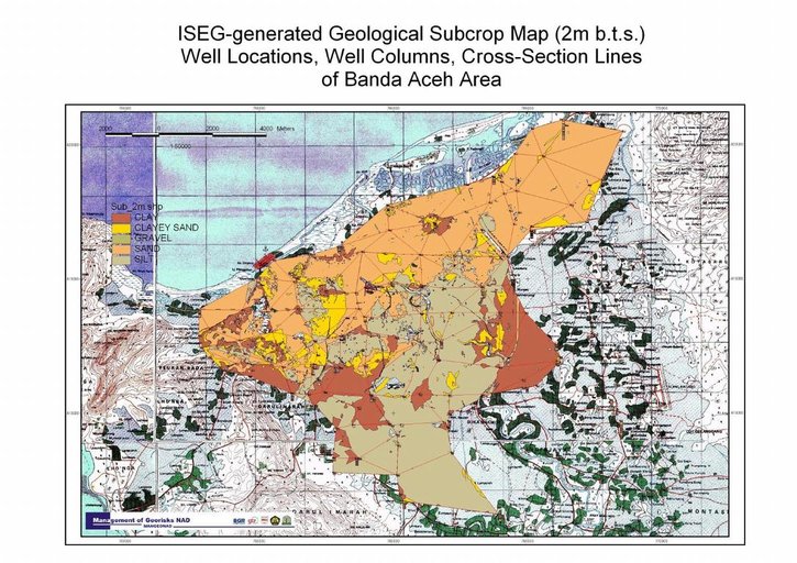 Cuplikan layar peta : Banda Aceh ISEG Geological Subscrop Map
