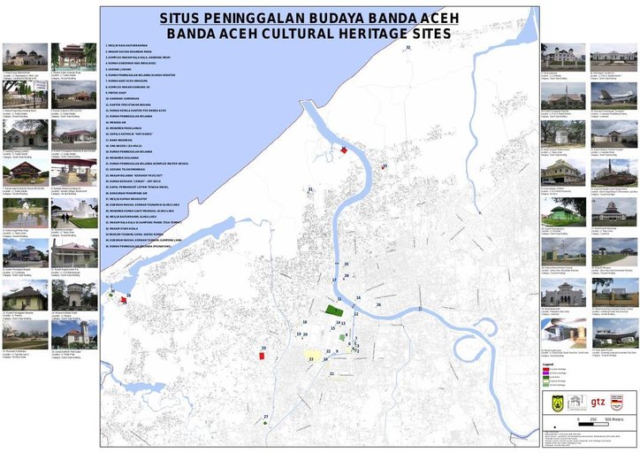 Cuplikan layar peta - Situs Peninggalan Budaya Kota Banda Aceh/Banda Aceh Cultural Heritage Sites