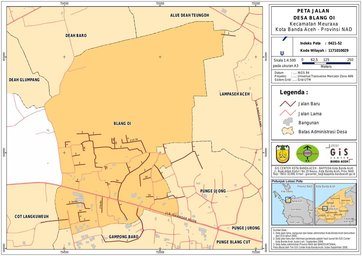 Peta Wilayah Administrasi Kota Banda Aceh (2018) | Katalog Peta Banda Aceh
